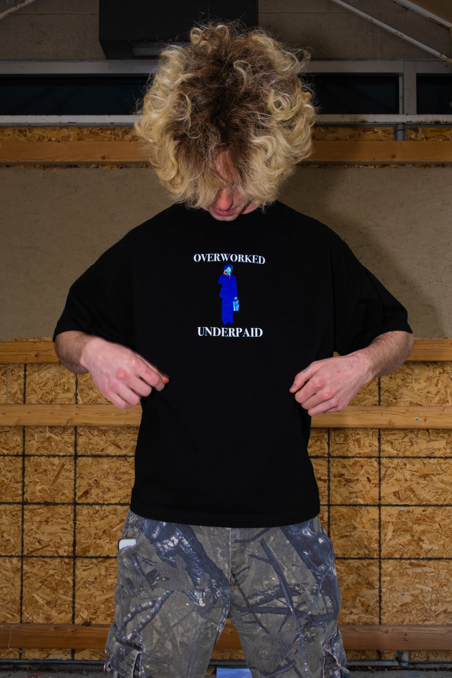 Overworked Underpaid Tee