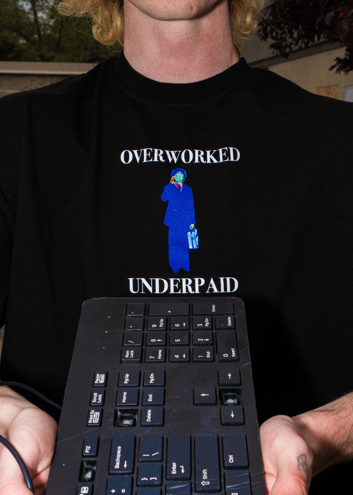 Overworked Underpaid Tee
